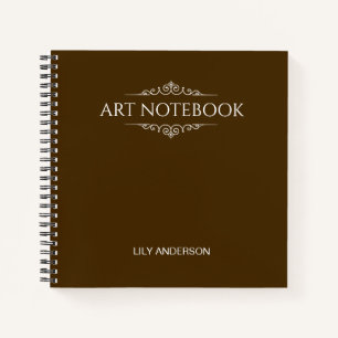 Carnet Ajoutez votre propre sujet et nom avec le calendri