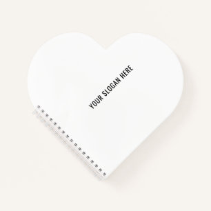 Carnet Ajoutez votre slogan ou votre citation à minimalis