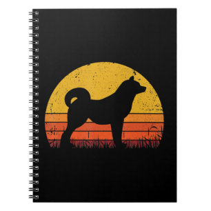 Carnet Akita inu Meilleur papa chien jamais cadeau