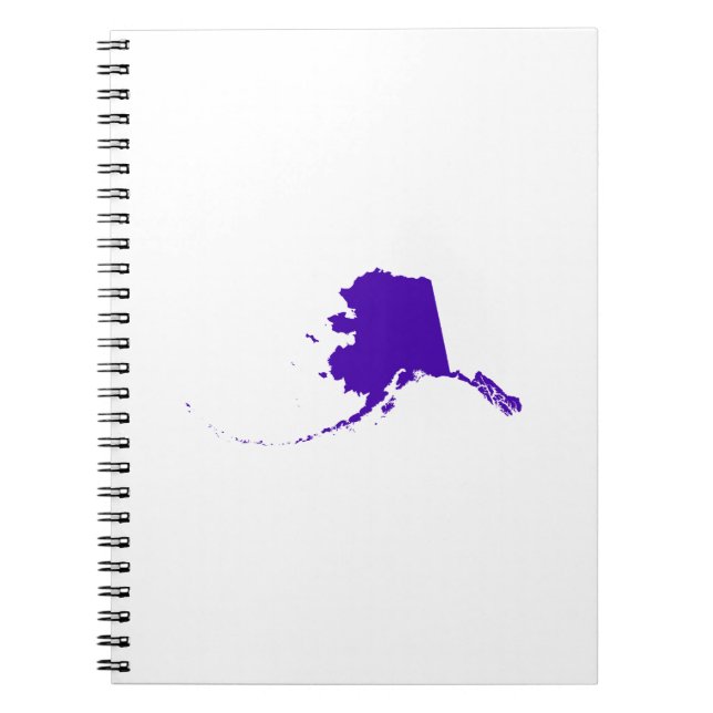 Carnet Alaska en violet (Devant)