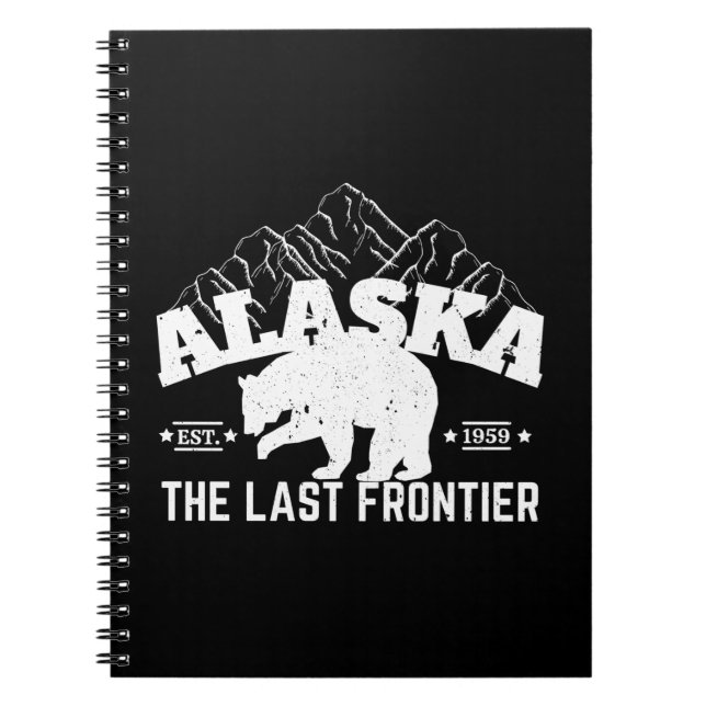Carnet Alaska L'ours polaire Dernière frontière (Devant)