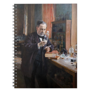 Carnet Albert Edelfeue - Portrait de Louis Pasteur