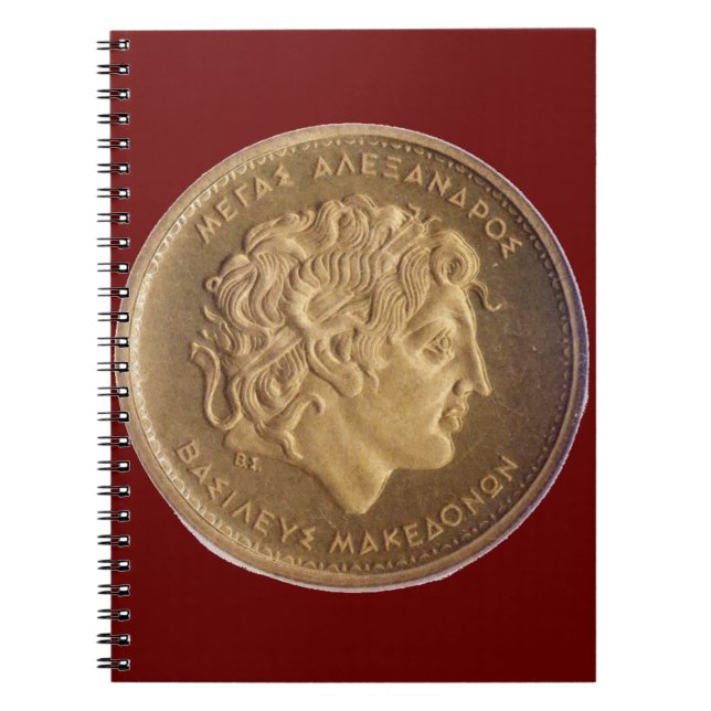 Carnet Alexandre le grand, roi des Macédoniens (Devant)