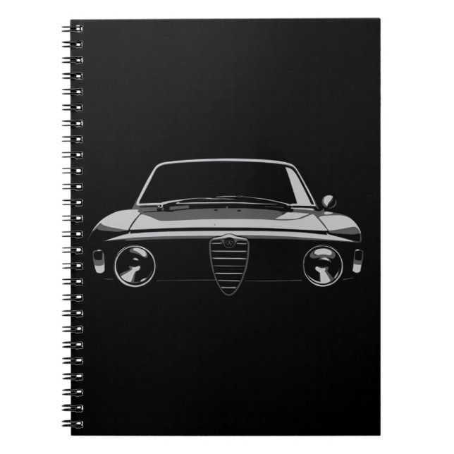 Carnet Alfa Romeo Giulia Sprint GTA (Devant)