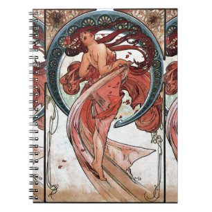 Carnet Alfons Mucha 1898 Danse