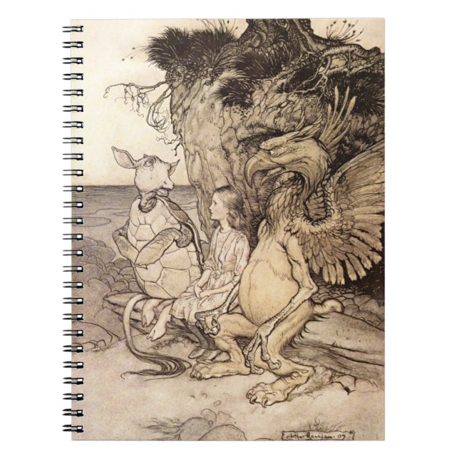 Carnet Alice Au Pays Des Merveilles (Devant)