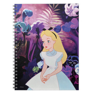 Carnet Alice au pays des merveilles Le film des fleurs du