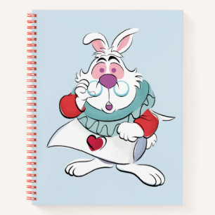 Carnet Alice Au Pays Des Merveilles   Le lapin blanc