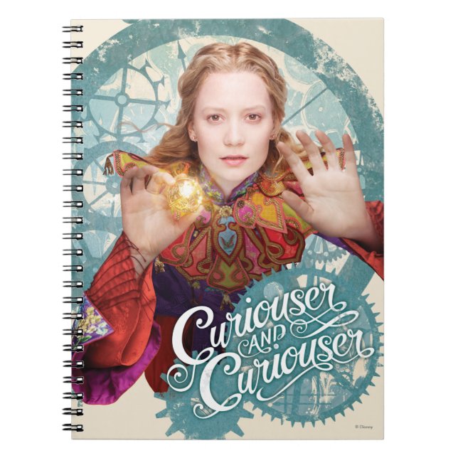 Carnet Alice | Curiouser et Curiouser (Devant)