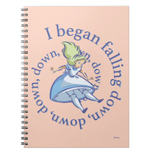Carnet Alice  J'Ai Commencé À Tomber, À Baisser, À Ba