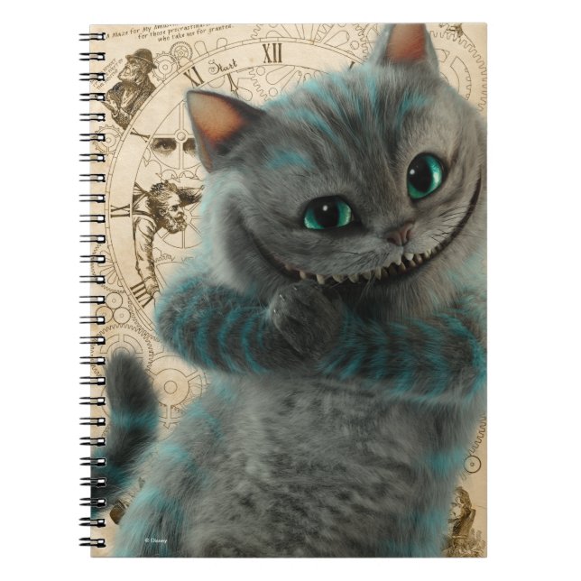 Carnet Alice Thru le regard | Cheshire Cat Grin (Devant)