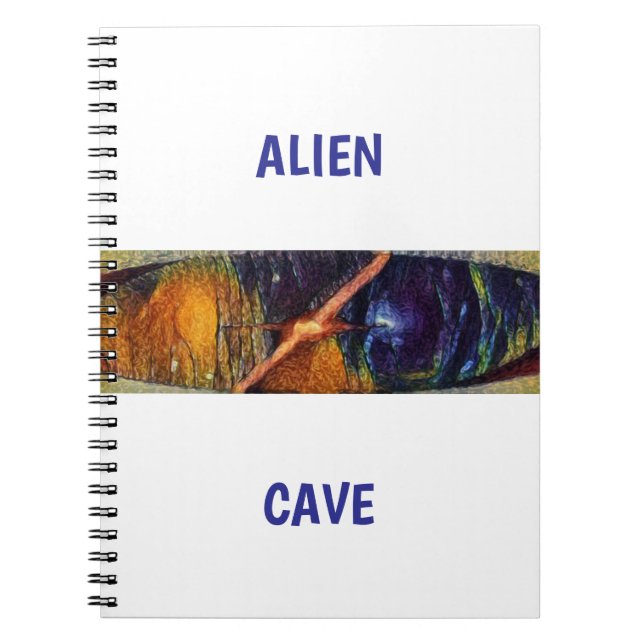 Carnet Alien Cave (Devant)