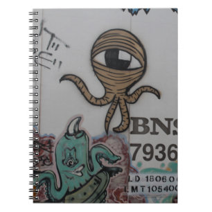 Carnet Aliens Graffitti