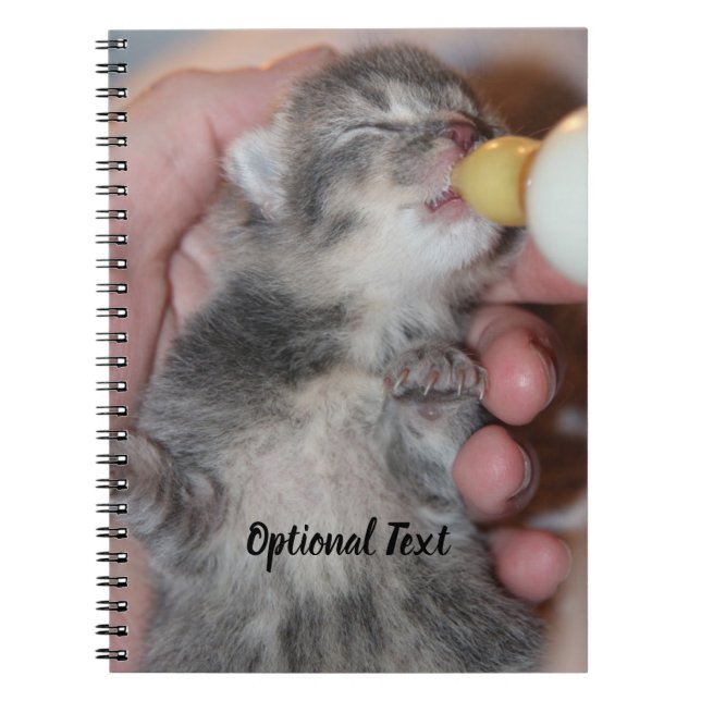 Carnet Alimentation en bouteille Secourt nouveau-né Tabby (Devant)