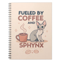 Alimenté par le café et l'art du chat Sphynx
