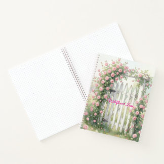 Carnet Allée des Fleurs Sauvages