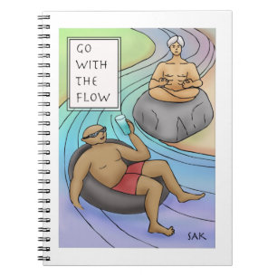 Carnet Aller Avec Le Flux