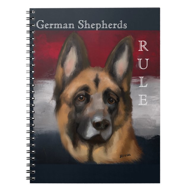 CARNET ALMAN SHEPHERD (Devant)