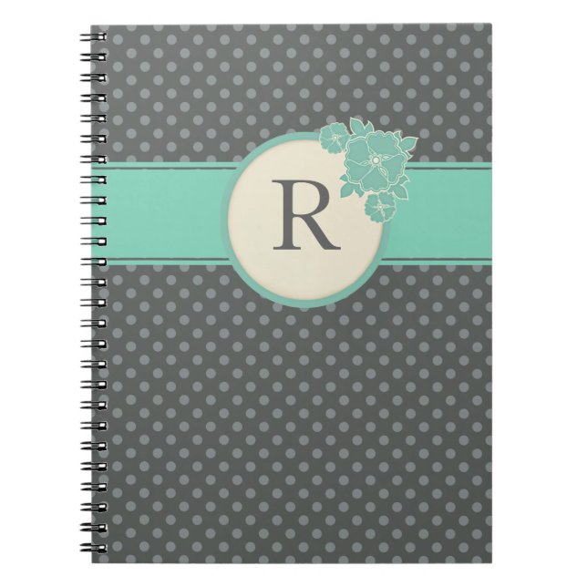 Carnet Aloha Floral Pois Motif (Devant)