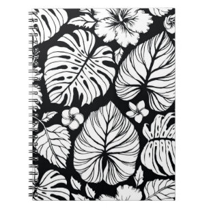 Carnet Aloha Hawaiian Shirt Arrière - plan Motif sans cou
