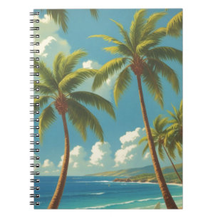 Carnet Aloha Voyage Hawaïen De Style vintage De Hawaii