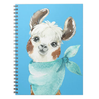 Carnet Alpaca dans une banane bleue