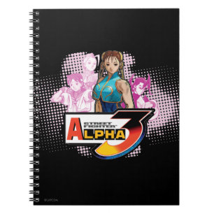 Carnet Alpha 3 Femme Fatale de Street Fighter