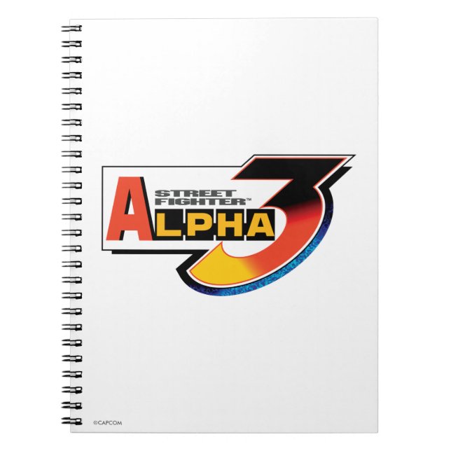 Carnet Alpha 3 Shadowloo de Street Fighter (Devant)