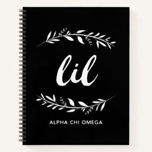 Carnet Alpha Chi Omega   Lil Wreath