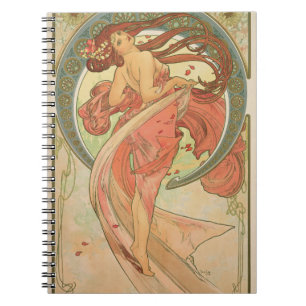 Carnet Alphonse Mucha - danse
