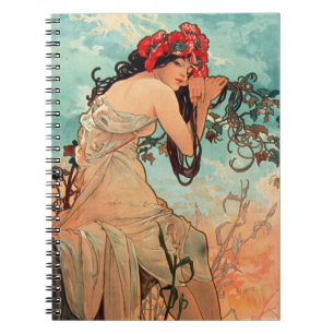 Carnet Alphonse Mucha, Les Saisons, Été (1896)