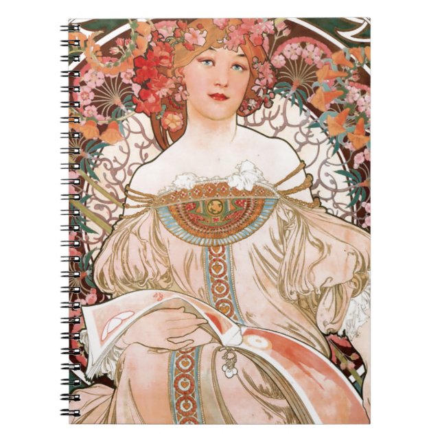 Carnet Alphonse Mucha : Rêverie (Rêverie) (Devant)
