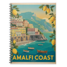 Amalfi Coast Italy Vintage Travel