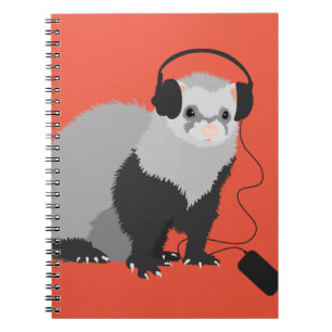 Carnet Amant Musique Drôle Ferret