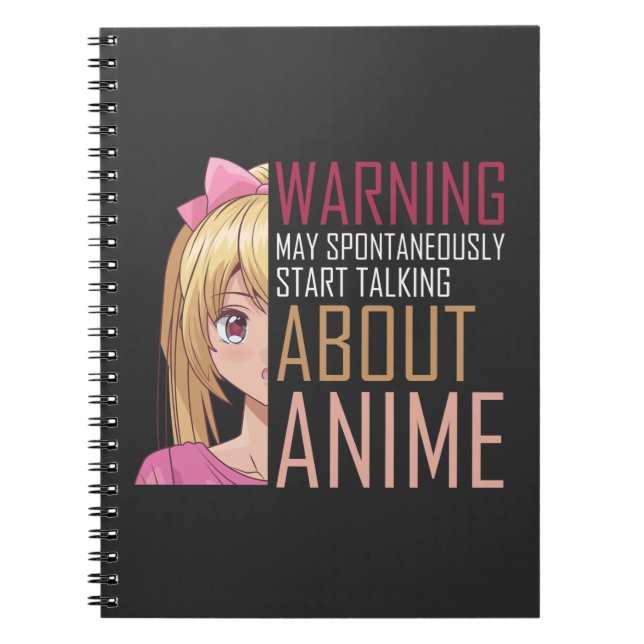Carnet Amateur d'Anime fille Manga Cosplay Ado de ventila (Devant)