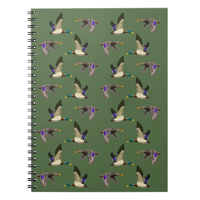 Carnet Amateurs de canard de Mallard (Devant)