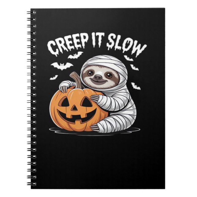 Carnet Amateurs de fentes mignonnes Drôle Halloween Citro (Devant)