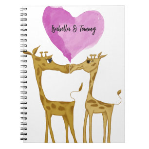 Carnet Amateurs de girafe adorables