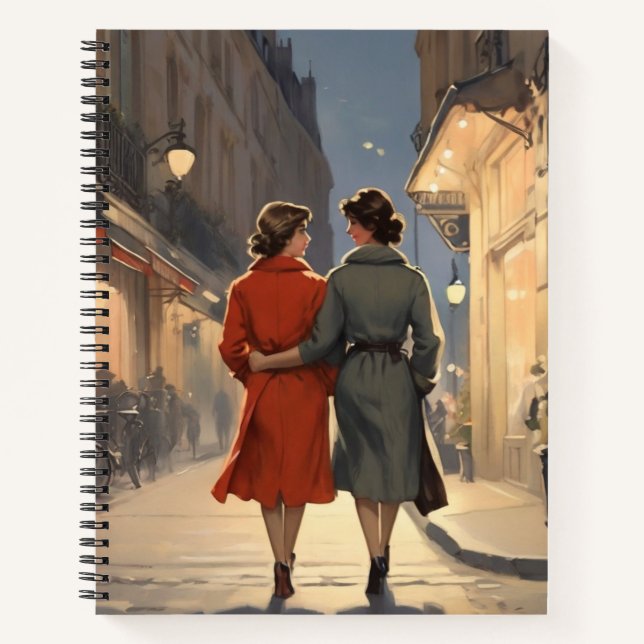 Carnet Amateurs lesbiennes vintages (Devant)
