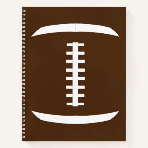 Carnet American Football Player Custom Team Color Sports
