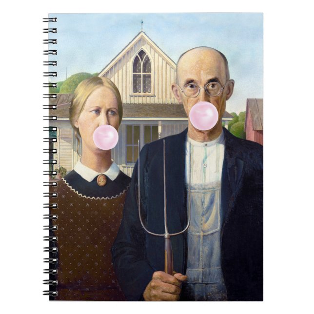 Carnet American gothique Grant Wood (Devant)