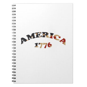Carnet Amérique 1776 jour d'indépendance et le jour du dr