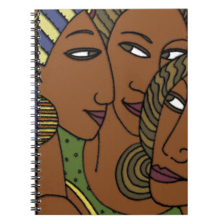 Carnet Amies de soeur de femmes d'Afro-américain
