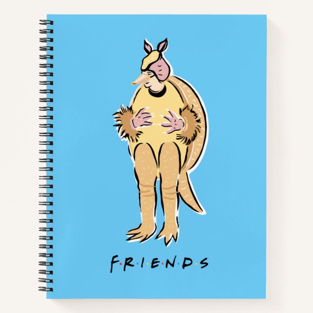 Carnet AMIS™ | Holiday Armadillo (Devant)