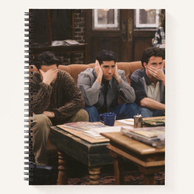 Carnet AMIS™ | Joey, Ross et Chandler sur le canapé (Devant)