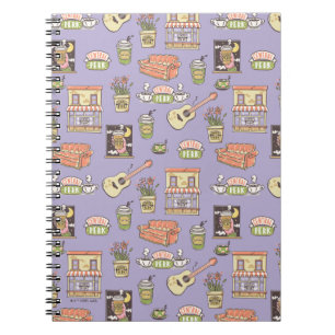 Carnet AMIS™   Motif d'icône violet