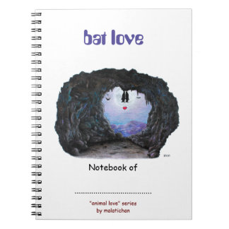 Carnet Amour de batte/carnet animal d'amour