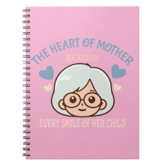 Carnet amour de mère sincère - jour de la mère