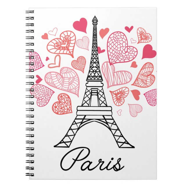Carnet Amour de Paris, France (Devant)