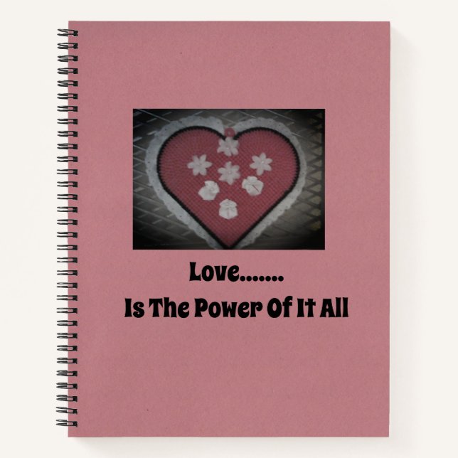 Carnet Amour...... Est Le Pouvoir De Tout Cela (Devant)